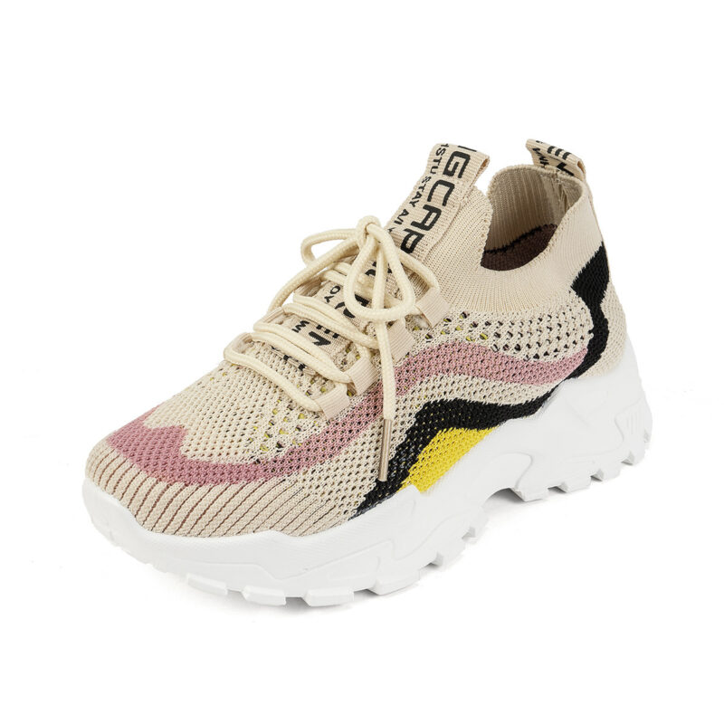 Stylish And Lightweight Soft Bottom Sports Women's Casual Shoes - Image 4